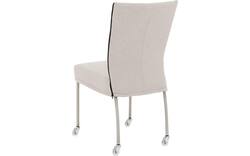 Goossens eetkamerstoel funk grijs stof - 8224115-02