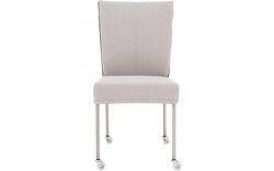 Goossens eetkamerstoel funk grijs stof - 8224115-01