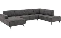 Goossens u bank hercules grijs microvezel - 8224468-01