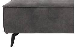 Goossens u bank hercules grijs microvezel - 8224468-01