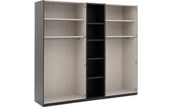 Goossens excellent kast systeem statement compleet wit hoogwaardig meubelplaat - 8224567-01