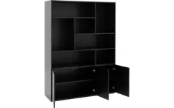 Goossens basic buffetkast madrid zwart melamine - 8226403-01