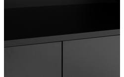 Goossens basic buffetkast madrid zwart melamine - 8226403-01