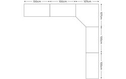 Goossens excellent kast systeem statement compleet wit hoogwaardig meubelplaat - 8226622-01