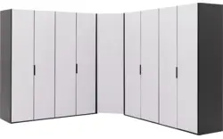 Goossens excellent kast systeem statement compleet wit hoogwaardig meubelplaat - 8226621-01