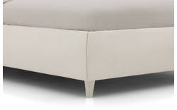 Goossens bedframe pecaro wit stof - 8226813-01