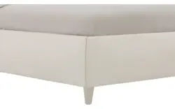 Goossens bedframe pecaro wit stof - 8226813-01