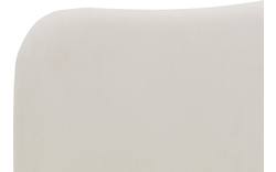 Goossens bedframe pecaro wit stof - 8226813-01