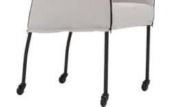 Goossens eetkamerstoel funk grijs stof - 8227246-01