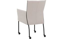 Goossens eetkamerstoel funk beige stof - 8227250-02