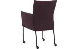 Goossens eetkamerstoel funk roze stof - 8227254-01