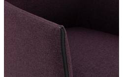 Goossens eetkamerstoel funk roze stof - 8227254-01