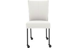 Goossens eetkamerstoel funk wit leer - 8227261-01
