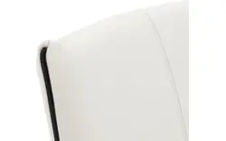 Goossens eetkamerstoel funk wit leer - 8227261-01