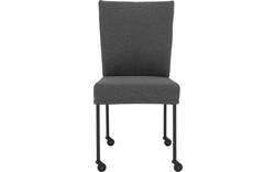 Goossens eetkamerstoel funk grijs stof - 8227268-01