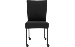 Goossens eetkamerstoel funk grijs stof - 8227269-01