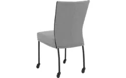 Goossens eetkamerstoel funk grijs stof - 8227270-01