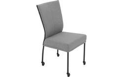 Goossens eetkamerstoel funk grijs stof - 8227270-01