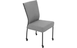 Goossens eetkamerstoel funk grijs stof - 8227270-01