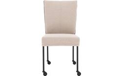 Goossens eetkamerstoel funk beige stof - 8227271-01
