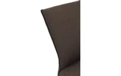 Goossens eetkamerstoel funk bruin stof - 8227272-02