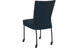 Goossens eetkamerstoel funk blauw stof - 8227273-01