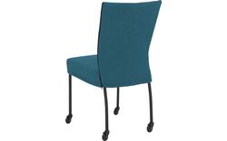 Goossens eetkamerstoel funk blauw stof - 8227274-02