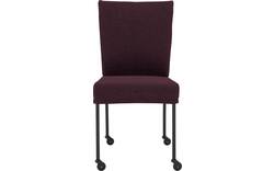 Goossens eetkamerstoel funk roze stof - 8227275-01