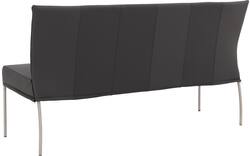 Goossens eetkamerbank funk grijs leer - 8227347-02