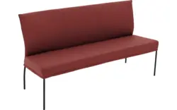 Goossens eetkamerbank funk rood leer - 8227363-01
