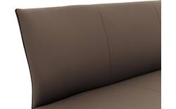 Goossens eetkamerbank funk bruin leer - 8227444-01