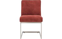 Goossens excellent eetkamerstoel tom rood leer - 8227609-01