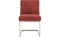 Goossens excellent eetkamerstoel tom rood leer - 8227609-01