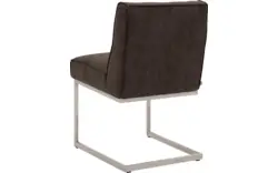 Goossens excellent eetkamerstoel tom bruin micro leer - 8227614-01
