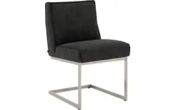 Goossens excellent eetkamerstoel tom grijs micro leer - 8227618-01