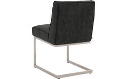 Goossens excellent eetkamerstoel tom grijs micro leer - 8227618-02