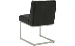 Goossens excellent eetkamerstoel tom grijs micro leer - 8227618-01