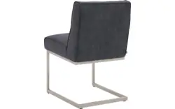 Goossens excellent eetkamerstoel tom blauw micro leer - 8227620-06