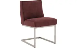 Goossens excellent eetkamerstoel tom rood micro leer - 8227620-01