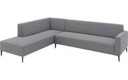 Goossens hoekbank key west grijs stof - 8227624-01
