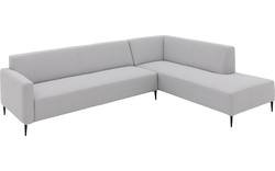 Goossens hoekbank key west grijs stof - 8181529-361-01
