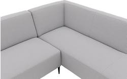 Goossens hoekbank key west grijs stof - 8181529-361-01