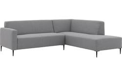 Goossens hoekbank key west grijs stof - 8227626-gespiegeld-01