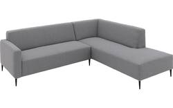 Goossens hoekbank key west grijs stof - 8227626-gespiegeld-01
