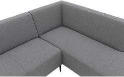 Goossens hoekbank key west grijs stof - 8227627-gespiegeld-01
