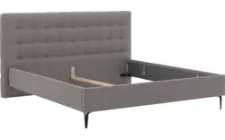 Goossens bedframe royal grijs stof - 8227954-01