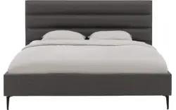 Goossens bedframe elite grijs stof - 8227955-01