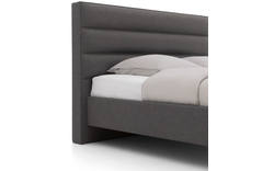 Goossens bedframe elite grijs stof - 8227955-01