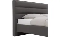 Goossens bedframe elite grijs stof - 8227955-01
