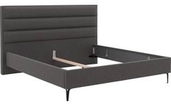 Goossens bedframe elite grijs stof - 8227955-01